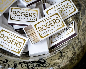 Custom Personalized Party Matchboxes, Monogram Matches, Wedding Matches, Sparkler Matches, Cigar Bar Matches, Personalized Wedding Favors