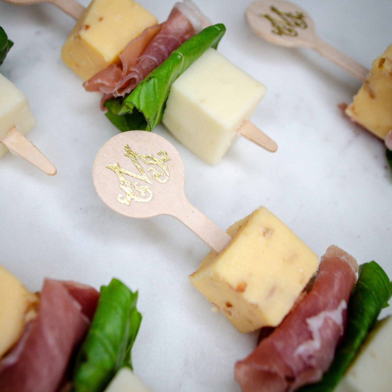 Custom Designed 4 Wooden Food Picks Picks for Sliders - Etsy