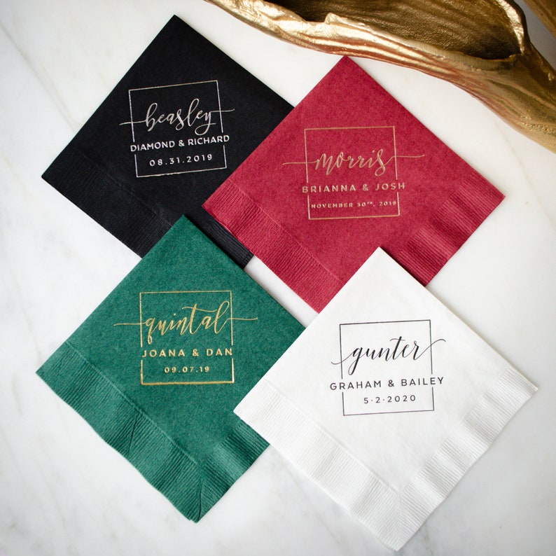 etsy cocktail napkins