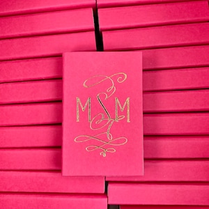 Colorful Custom Premium Wedding Matches, Gold Foil Premium Matchboxes, Sparkler Send Off Matches, Wedding Favor Matchboxes, Matchbox Favors