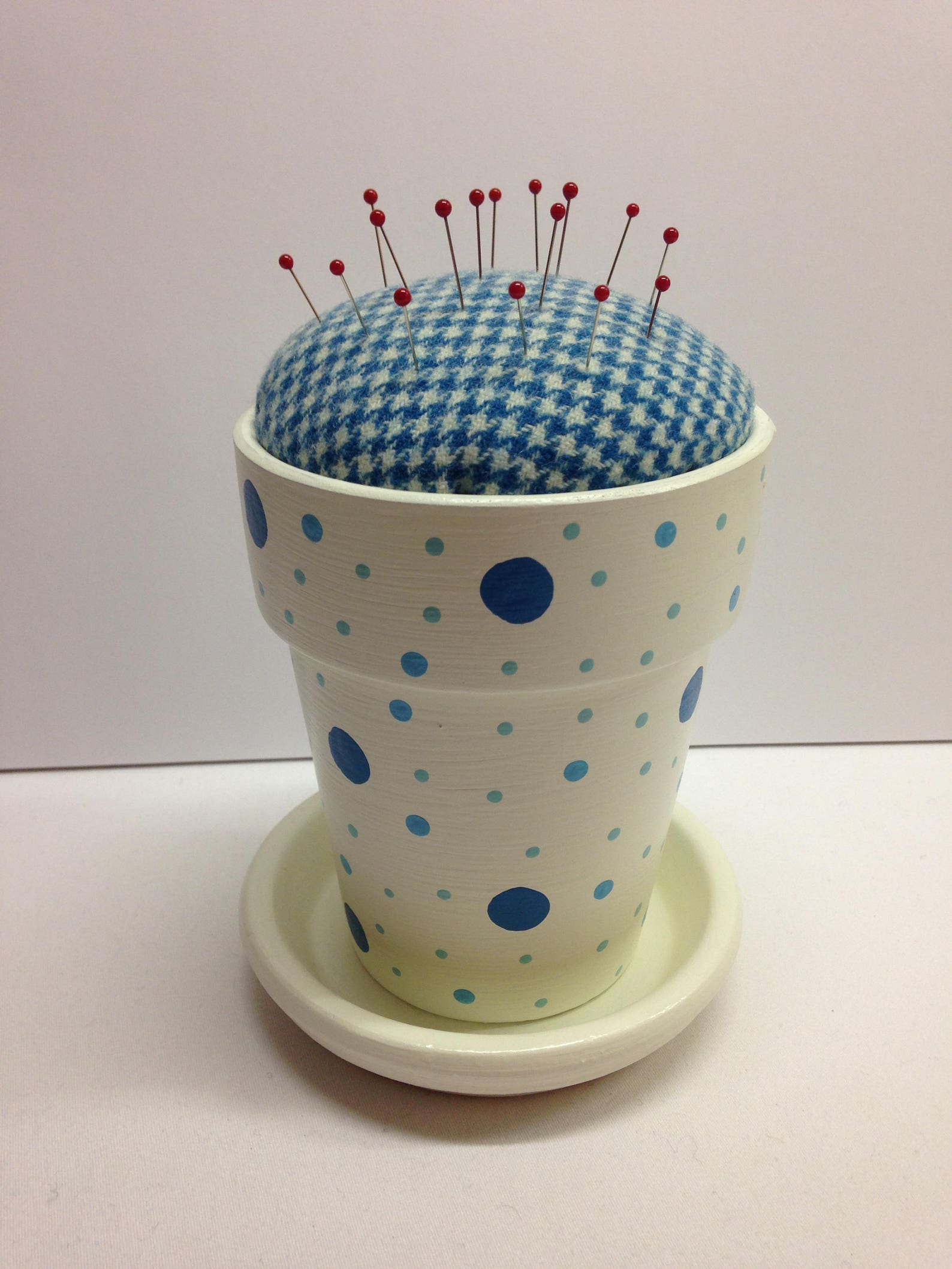 Flower Pot Pincushion Etsy