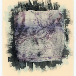 Polaroid Art, Snow Crash, Polaroid Emulsion Lift, Polaroid Prints, Fine Art Prints, Wall Decor