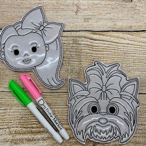 JoJo Inspired Doodle Dolls