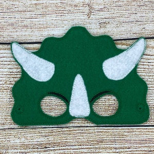 Triceratops Mask, Dinosaur Mask