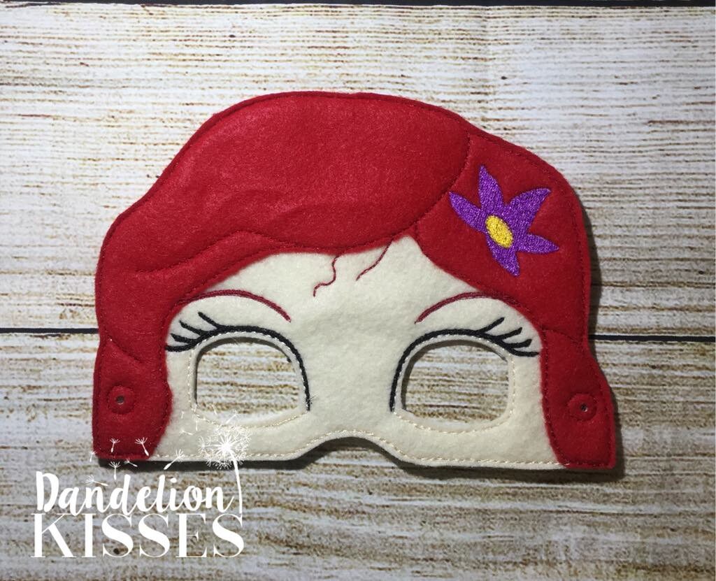 Ariel Inspired Mask - Etsy