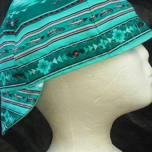 Shades of Southwest Turquoise Welding Cap
