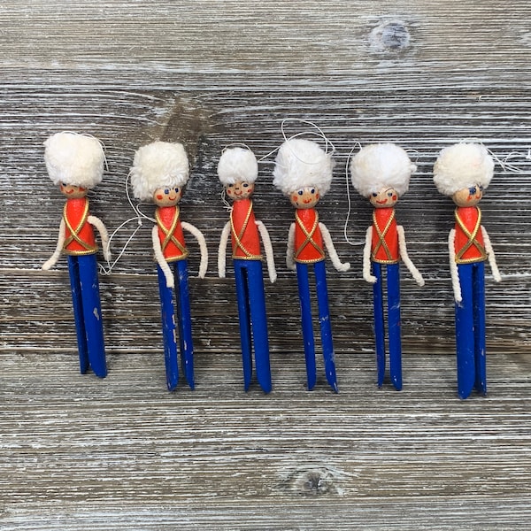 Clothespin Ornaments Etsy