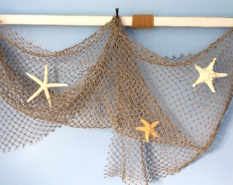 Fish Net Decor Etsy