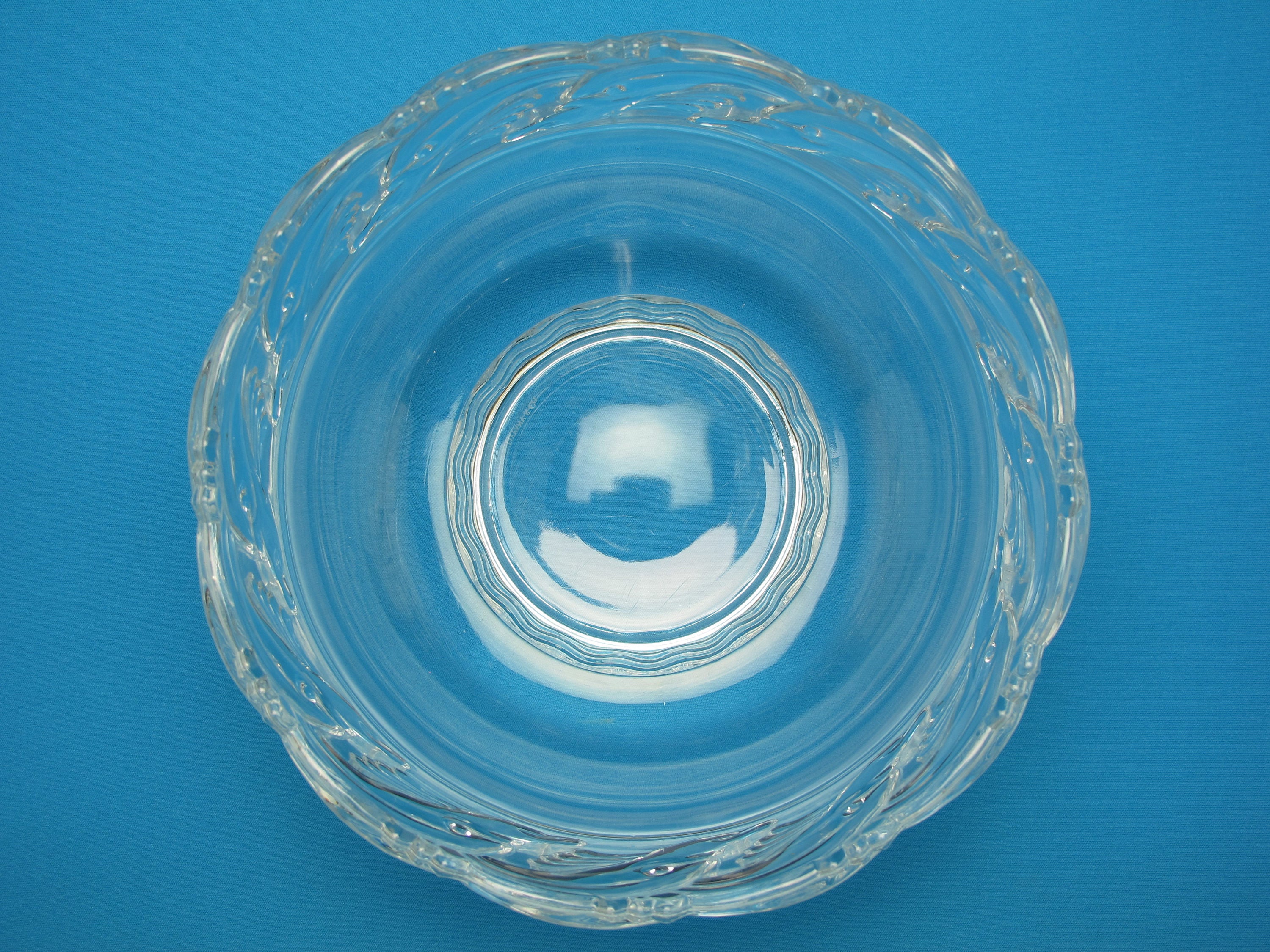Signed Tiffany & Co. Crystal Interlocking Dolphin Design Around