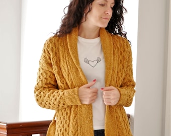 Caoimhe Cardigan PATTERN / Russian language only