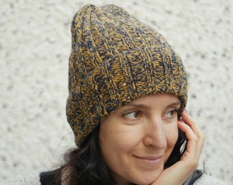 Knitted Hat - Etsy UK