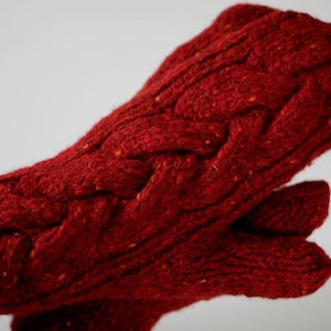 Kerstwanten - rode wanten