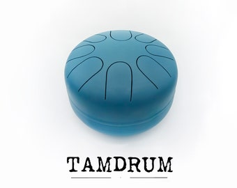 TAM drum 8 notas, HANK Instrumento percusion armonico relajante magico yoga musicoterapia