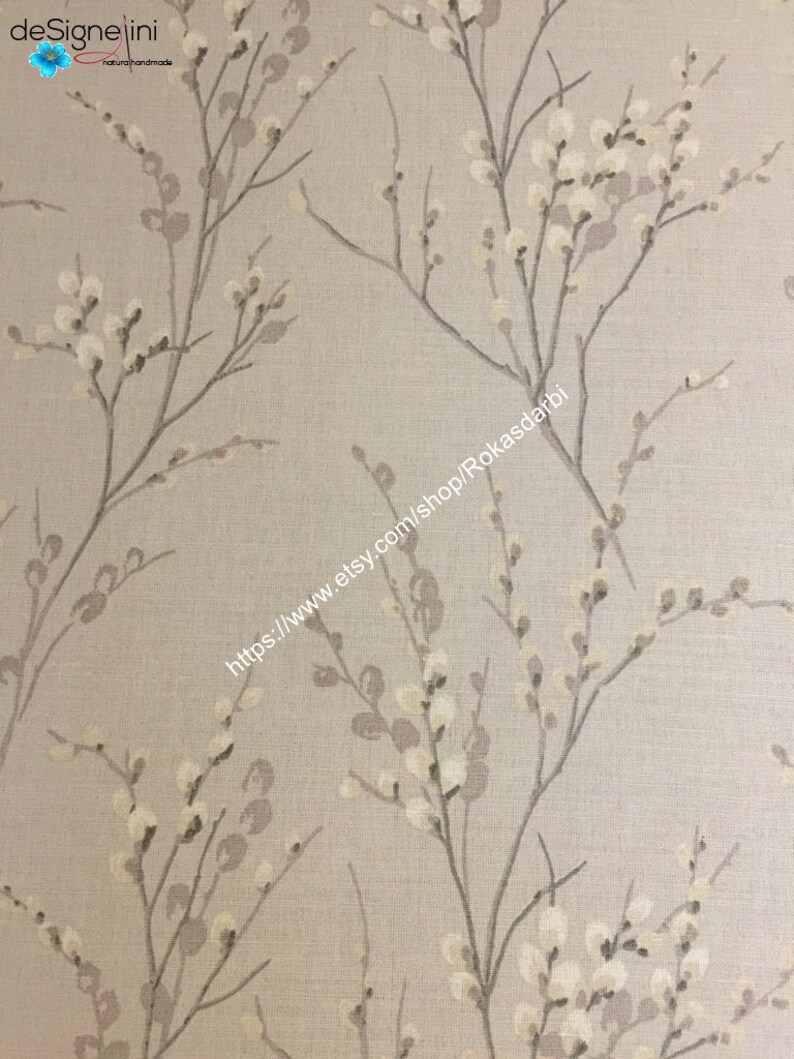 Tablecloth Table Linen Round Tablecloth Oval Tablecloth Beige Grey Color Tabletop Laura Ashley Pussy Willow