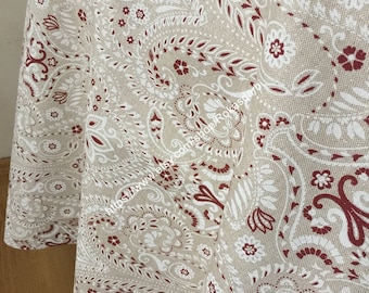 Runde Tischdecke Baumwolle Oval Quadrat Rechteck Tischleinen Kleine Tischdecke