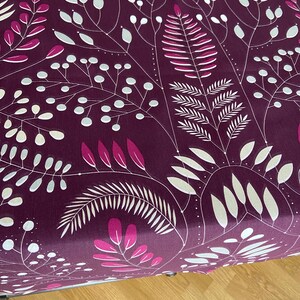 Purple small cotton tablecloth Round or square