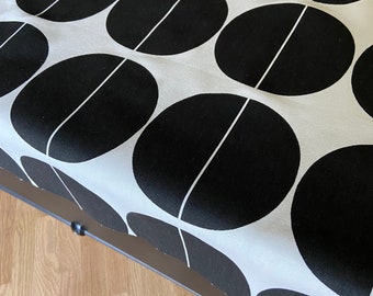 Cotton modern tablecloth Round tablecloth Black and white oval tablecloth square rectangle table linen
