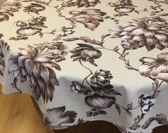 Cotton Tablecloth Rectangle Tablecloth Round Square Oval Table Linen