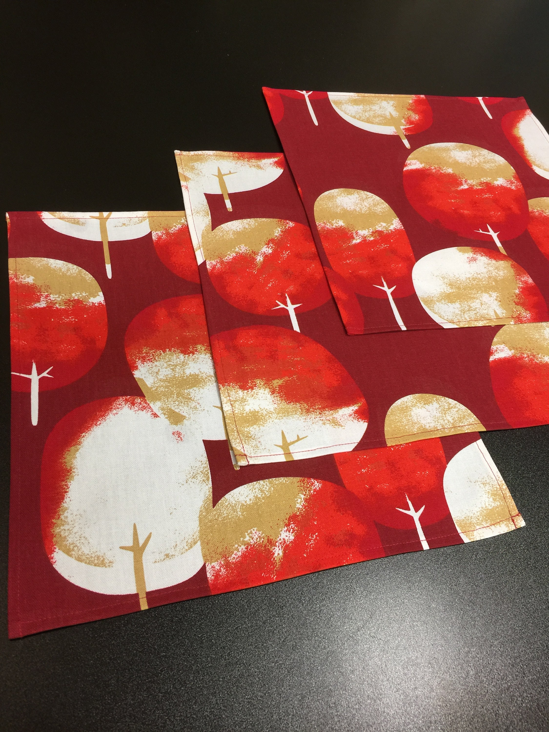 Cotton Fabric Napkins Set 10 Family Bulk Reusable Napkins Etsy UK