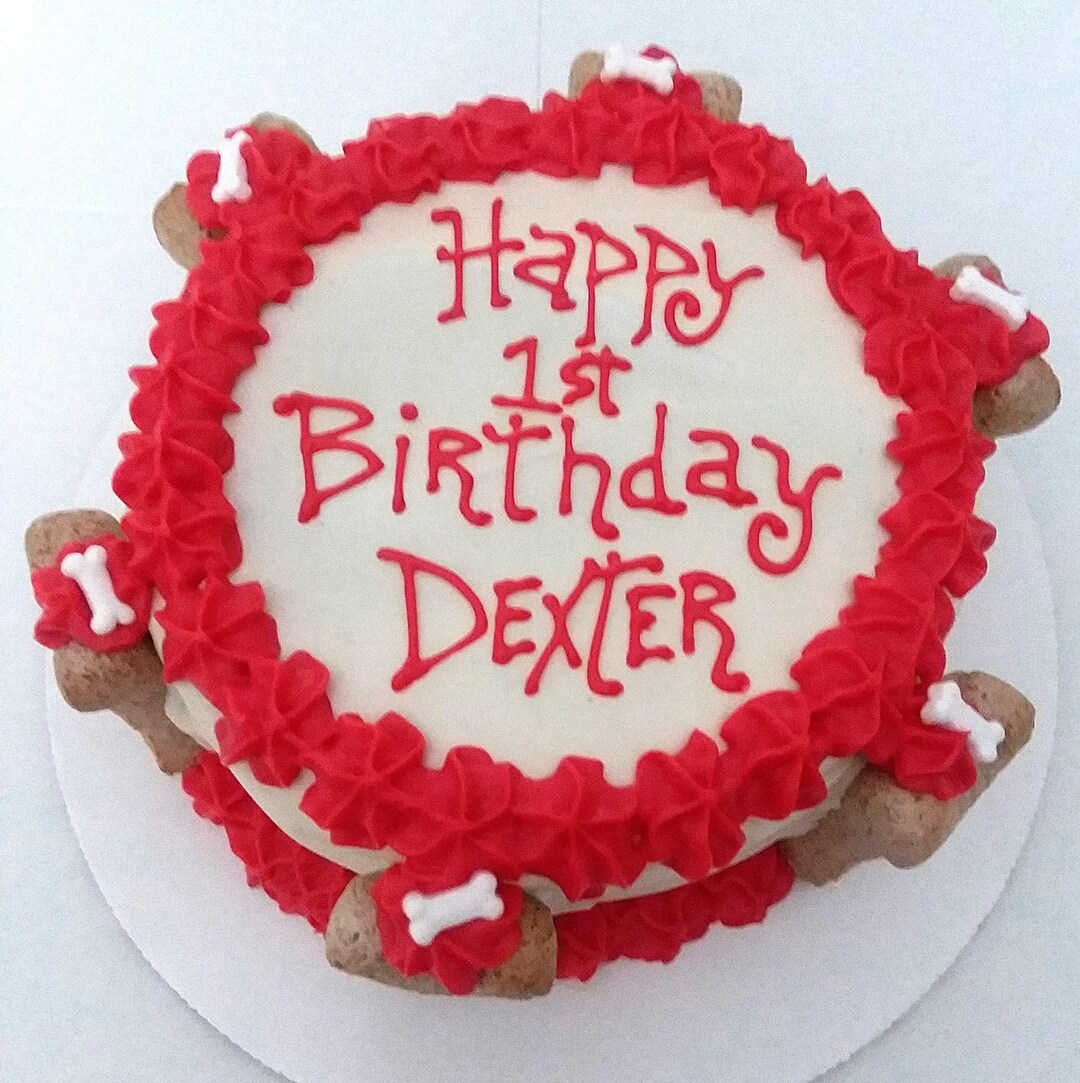 4 Happy Birthday Gotcha Day DOG Cake dog Not Include Etsy Canada