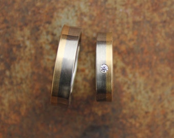 wedding bands 14k & 18k diamond