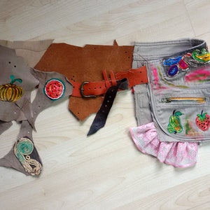 tribal belt,Festival Pocket Belt,adjustable Hip Belt,Pocket Belt,Festival Clothing Hip Bag,wrap around belt,multicolored,brown,hippie belt,