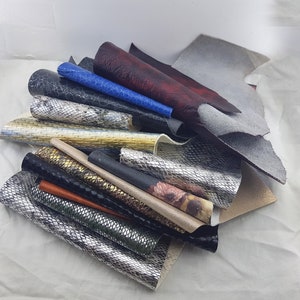 color mix leather cuts,leather pieces by kilo,large leather pieces,italian leather scraps,colorful leather pieces,leather assortment off cut