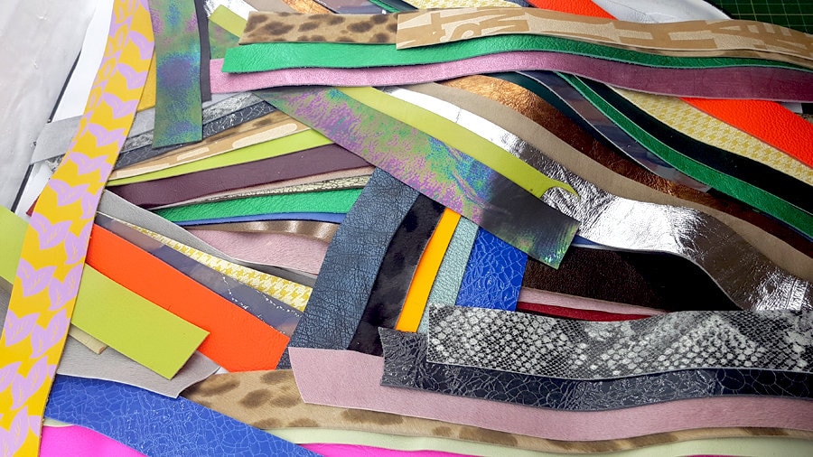 Leather binding tapecolorful Leather Straps10 pieces3 cm Etsy