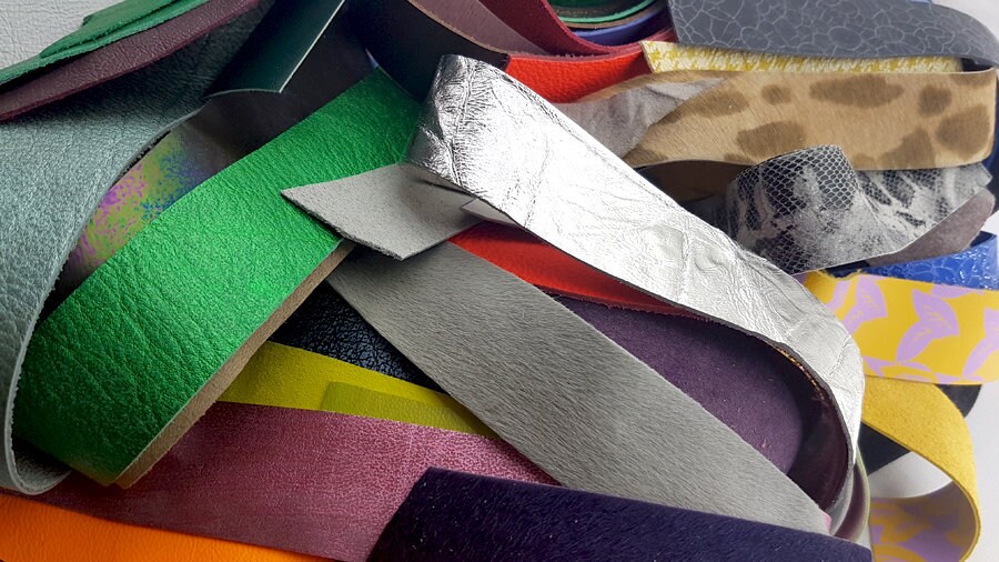 Leather binding tapecolorful Leather Straps10 pieces3 cm Etsy