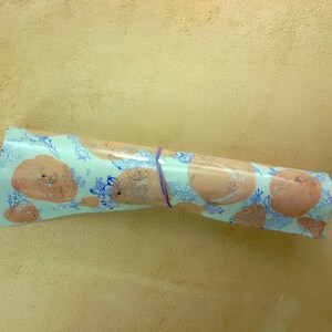 printed patent leather hide,floral leather piece,patterned leather pieces,italian patent leather scraps,colorful leather pieces