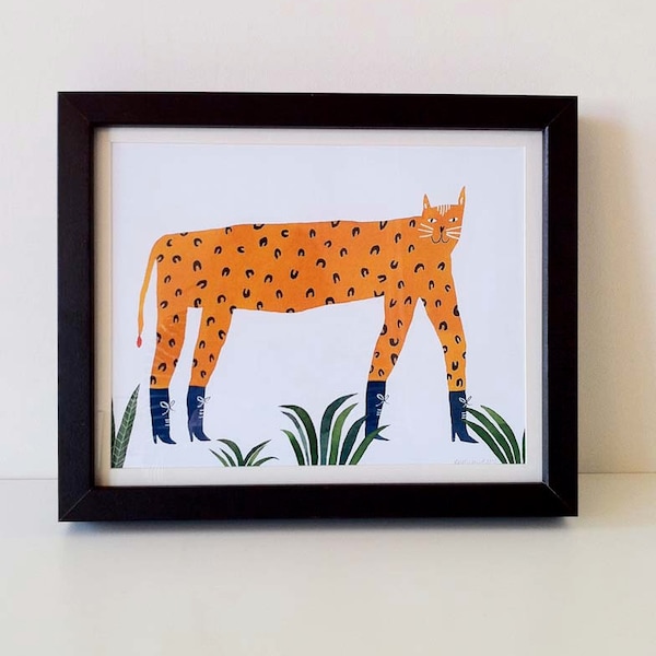 Sexy Leopard: Digital Print