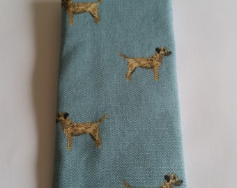 Terrier Dog Glasses Case