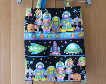 Child's Space Tote Bag