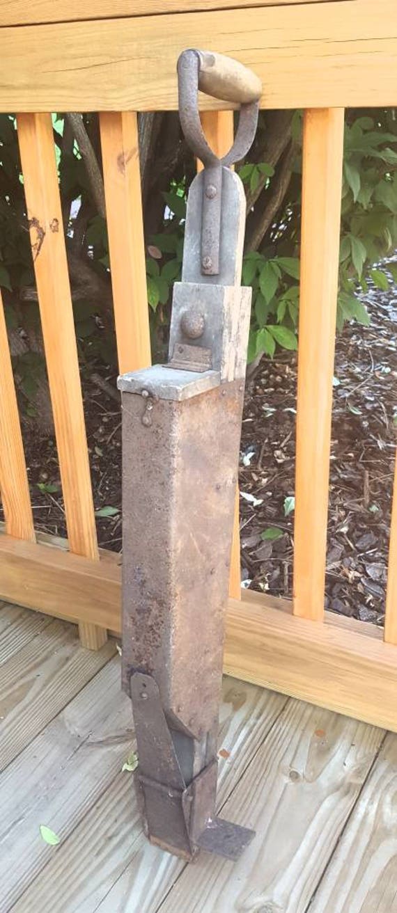 Vintage Corn Seed Planter Tool For Home Gardening Rustic Farm Image 0