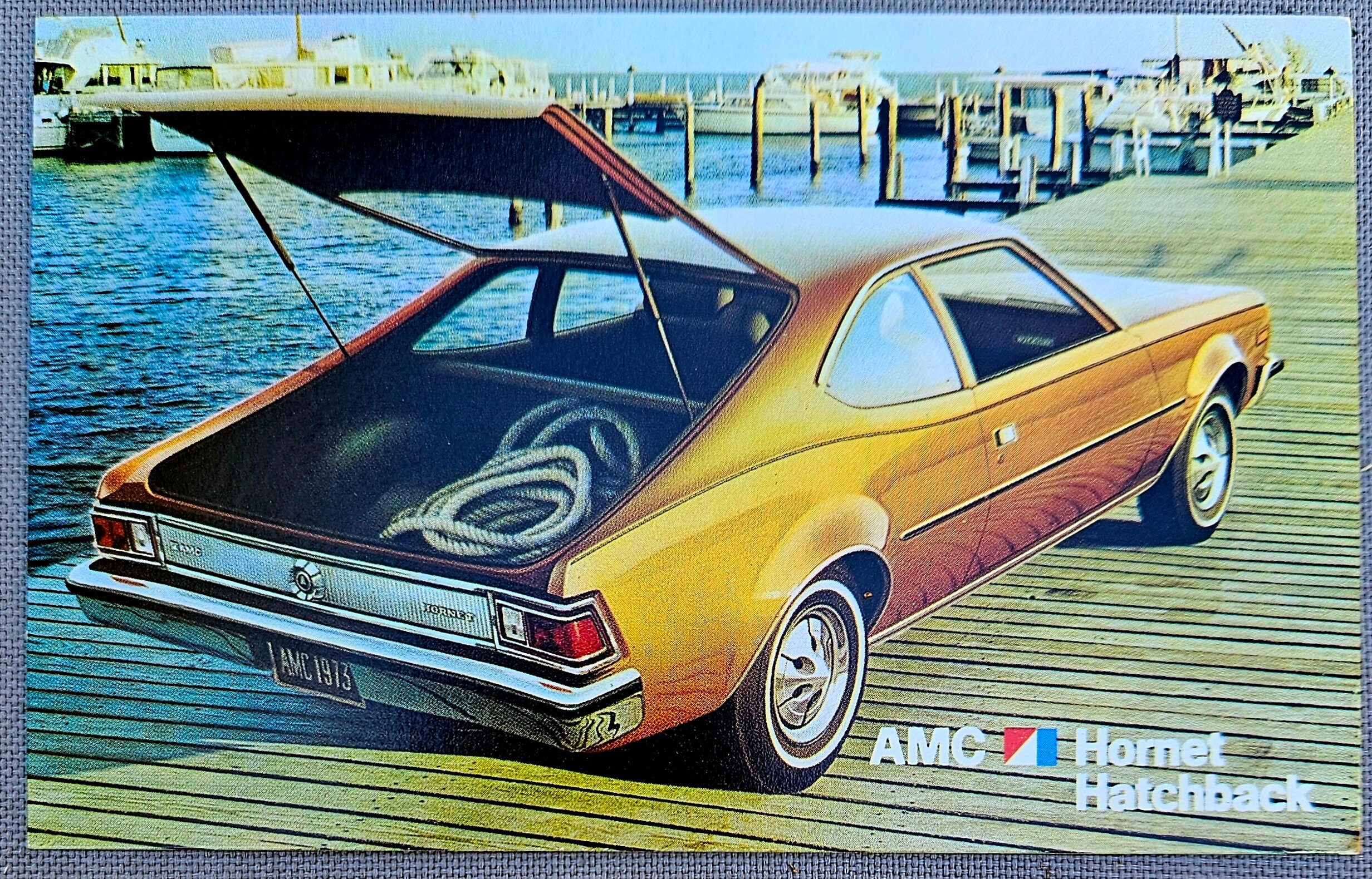 American Motors 1973 Hornet Hatchback Postcard AMC - Etsy