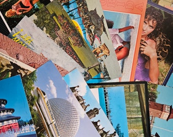 Carte postale de Floride, lot de 23 sites touristiques de Floride Miami Sarasota Saint-Pétersbourg Panama Beach Bradenton Busch Gardens Sea World