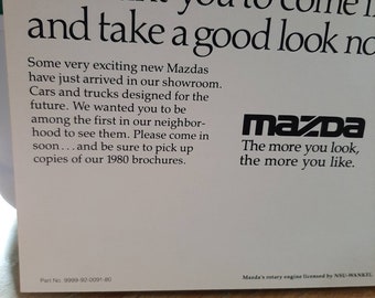 1980 Mazda Large Multi View Postcard GLC B2000 626 RX 7 - Etsy