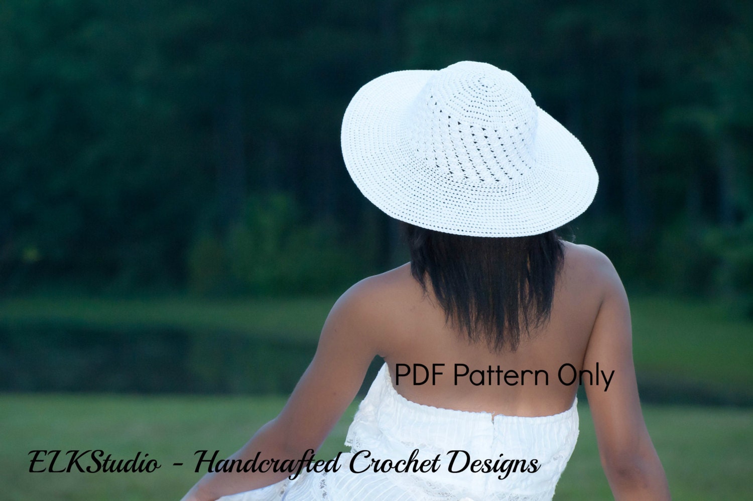Southern and Sassy Beach Hat Pattern - Etsy