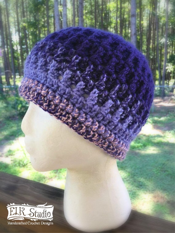 City Windows Beanie Top Down and Bottom 