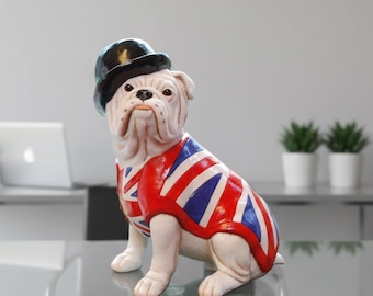 Royal Doulton Jack the Bulldog .no Time to Die. DD 007 B. Brand