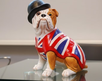 Royal Doulton Jack the Bulldog .no Time to Die. DD 007 B. Brand