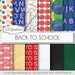 School Digital Papers back TO School 2 - Etsy