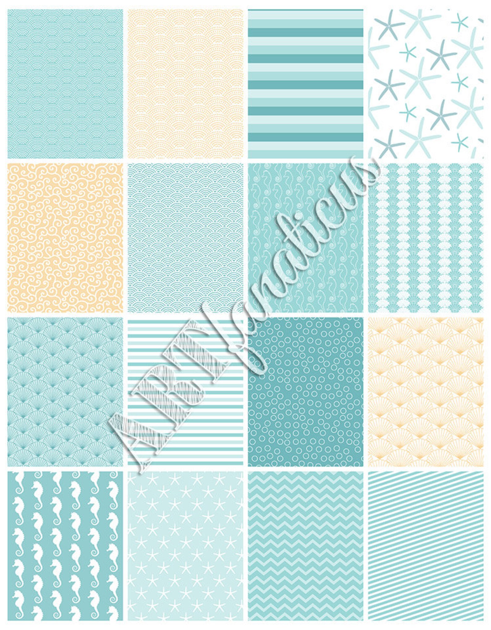 Beach Digital Papers 