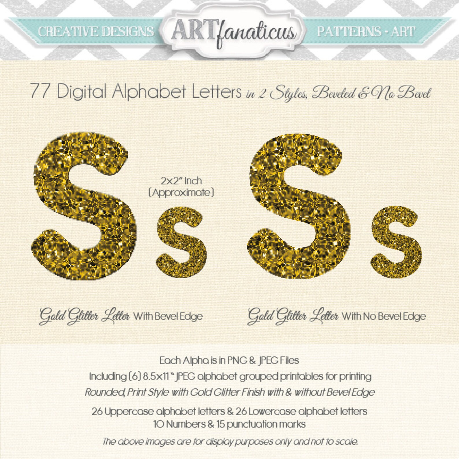 Gold Glitter Clip Arts 