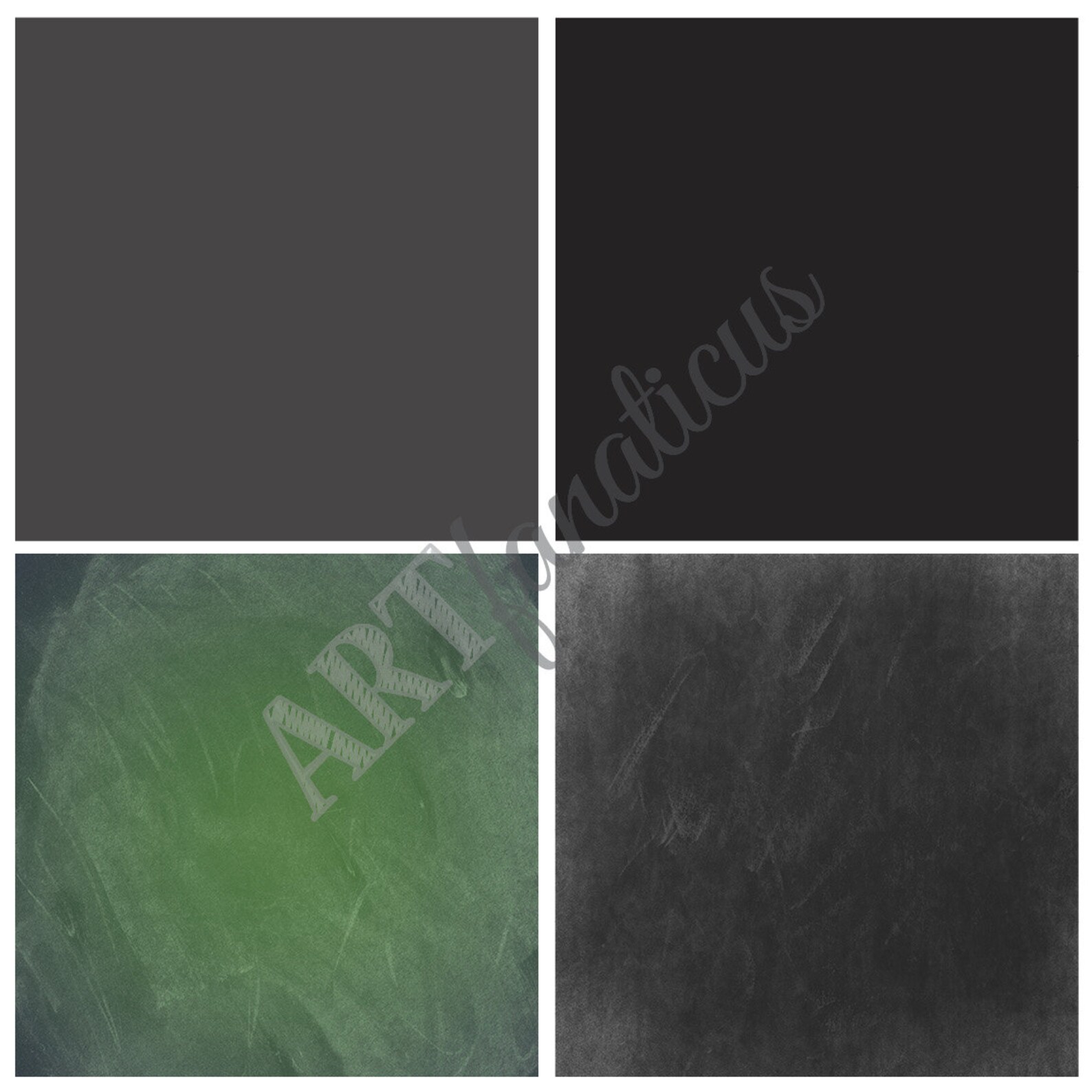 Chalkboard Papers chalkboard Gray Slate Chalkboard, Black & Green