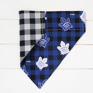 TORONTO MAPLE LEAFS - Reversible, Over-The-Collar Pet Bandana
