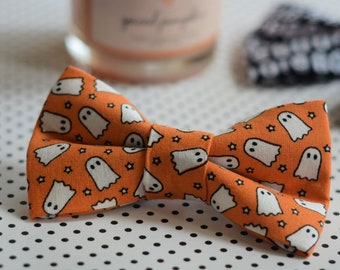 ADORABLE GHOSTS, Halloween - Over-The-Collar Pet Bow Tie