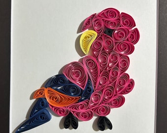 Bird  Quilled Pieces