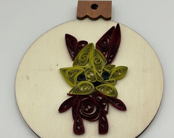 Quilled Korok  Ornament