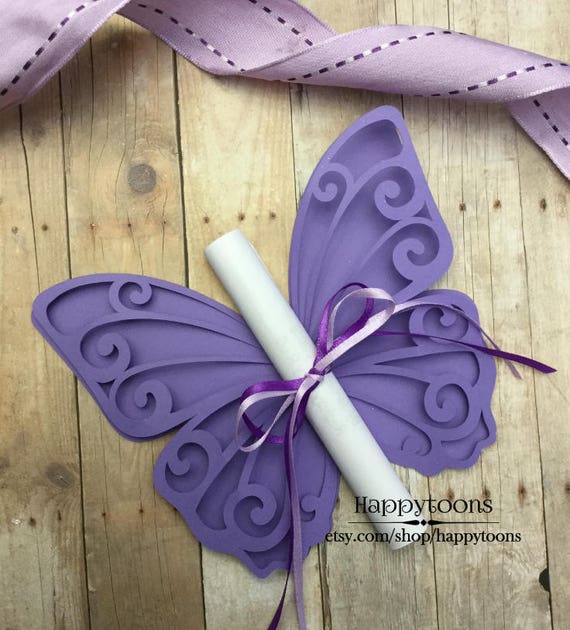 butterfly invitations